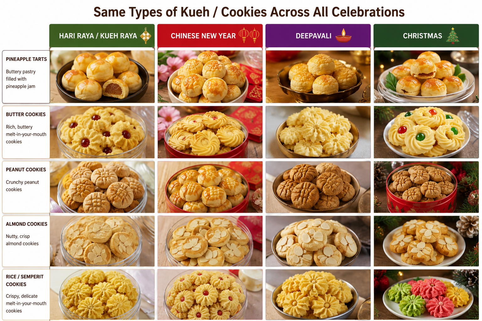 Kueh/cookies