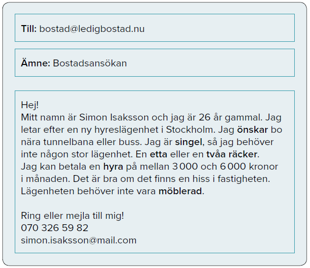 email till hyresvärd